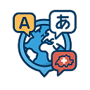 Multi-language support icon